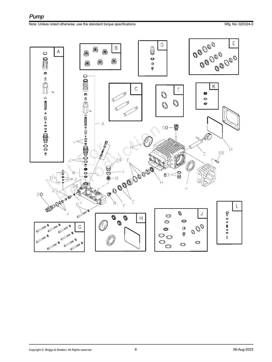 BRIGGS AND STRATTON, 020324-0, IPL.6